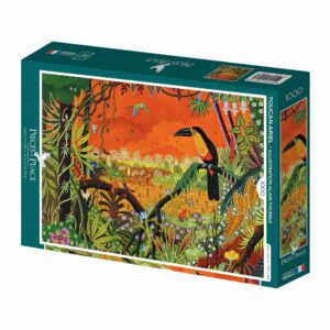 Puzzle Toucan Ariel - Pieces & Peace - 1000 pièces