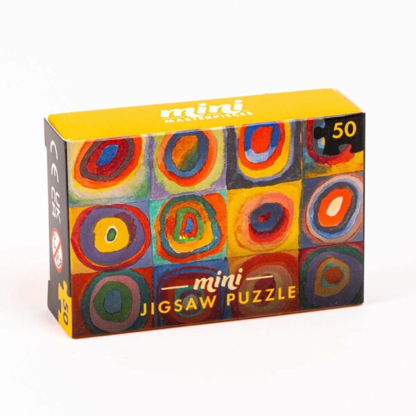 Puzzle Squares with Concentric Circles - Professor Puzzle - 50 pièces