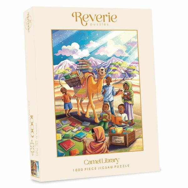 Puzzle Camel Library - Reverie Puzzles - 1000 pièces
