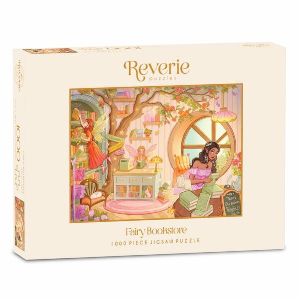 Puzzle Fairy Bookstore - Reverie Puzzles - 1000 pièces