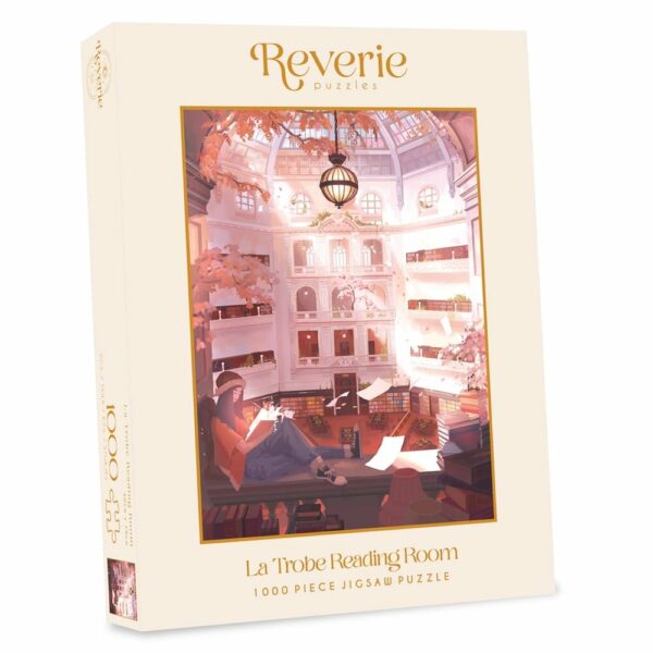Puzzle La Trobe Reading Room - Reverie Puzzles - 1000 pièces