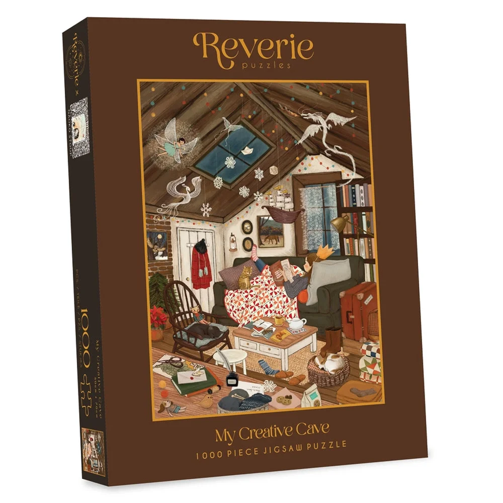 Puzzle My Creative Cave - Reverie Puzzles - 1000 pièces