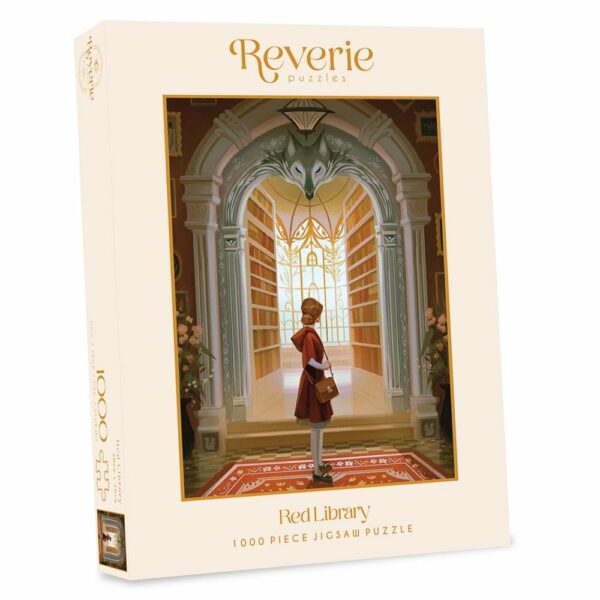 Puzzle Red Library - Reverie Puzzles - 1000 pièces