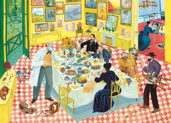 Puzzle Dinner with Monet - Thames & Hudson - 1000 pièces Puzzle Dinner with Monet - Thames & Hudson - 1000 pièces