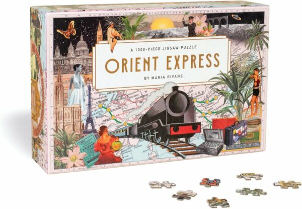 Puzzle Orient Express - Thames & Hudson - 1000 pièces Puzzle Orient Express - Thames & Hudson - 1000 pièces