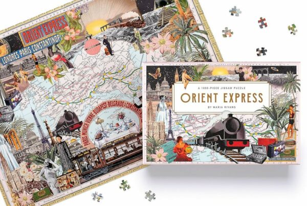 Puzzle Orient Express - Thames & Hudson - 1000 pièces Puzzle Orient Express - Thames & Hudson - 1000 pièces