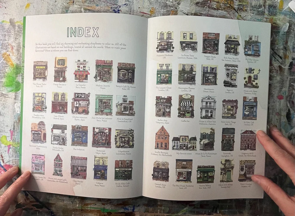 Cahier de coloriage Urban coloring Urban Anna