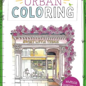 Cahier de coloriage Urban coloring - Urban Anna