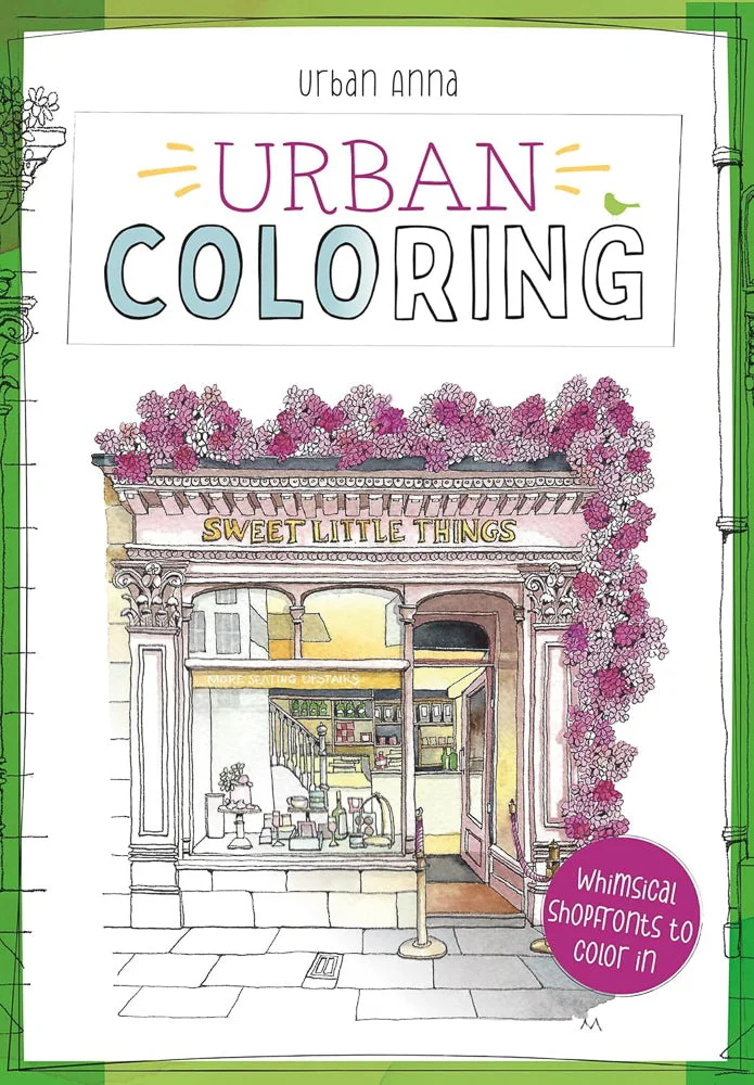 Cahier de coloriage Urban coloring - Urban Anna