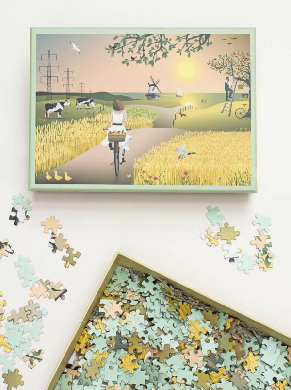 Puzzle A Fine Day - Vissevasse - 1000 pièces