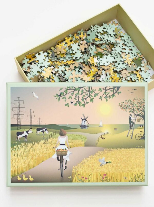 Puzzle A Fine Day - Vissevasse - 1000 pièces