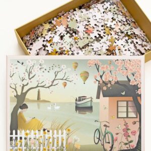 Puzzle By The Sea - Vissevasse - 1000 pièces