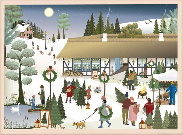 Puzzle Christmas Tree Farm - Vissevasse - 1000 pièces