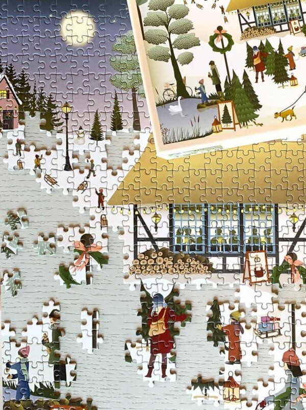 Puzzle Christmas Tree Farm - Vissevasse - 1000 pièces