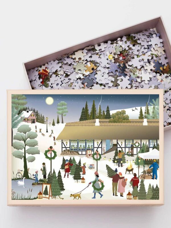 Puzzle Christmas Tree Farm - Vissevasse - 1000 pièces