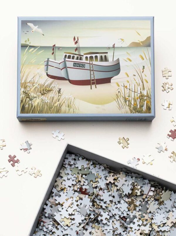 Puzzle Fishing Boats - Vissevasse - 1000 pièces