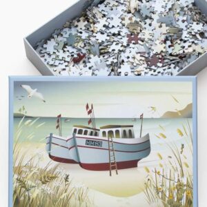 Puzzle Fishing Boats - Vissevasse - 1000 pièces