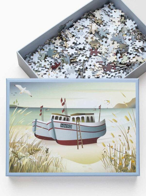 Puzzle Fishing Boats - Vissevasse - 1000 pièces