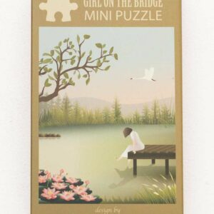 Puzzle Girl One The Bridge - Vissevasse - 42 pièces