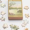 Puzzle Girl One The Bridge - Vissevasse - 42 pièces