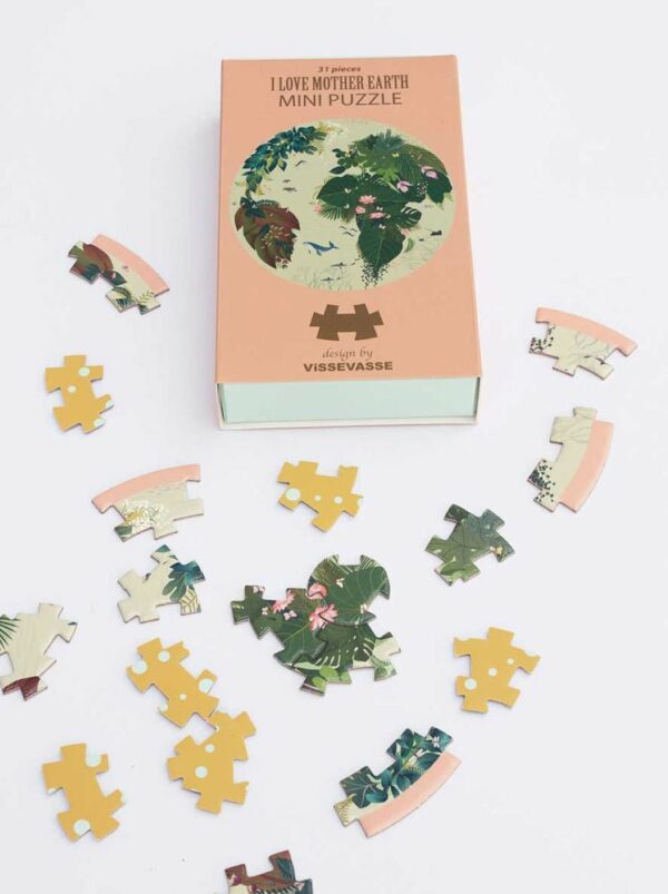 Puzzle I Love Mother Earth - Vissevasse - 31 pièces