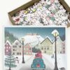 Puzzle Let it snow - Vissevasse - 1000 pièces