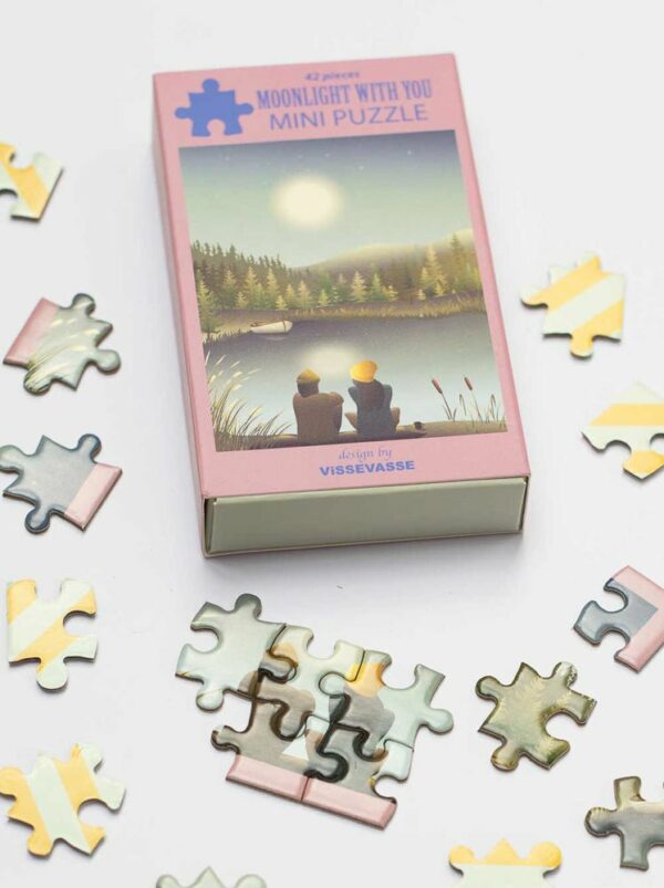 Puzzle Moonlight With You - Vissevasse - 42 pièces