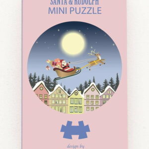 Puzzle Santa & Rudolph - Vissevasse - 31 pièces