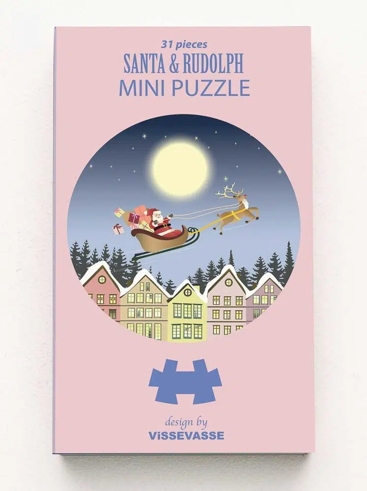 Puzzle Santa & Rudolph - Vissevasse - 31 pièces