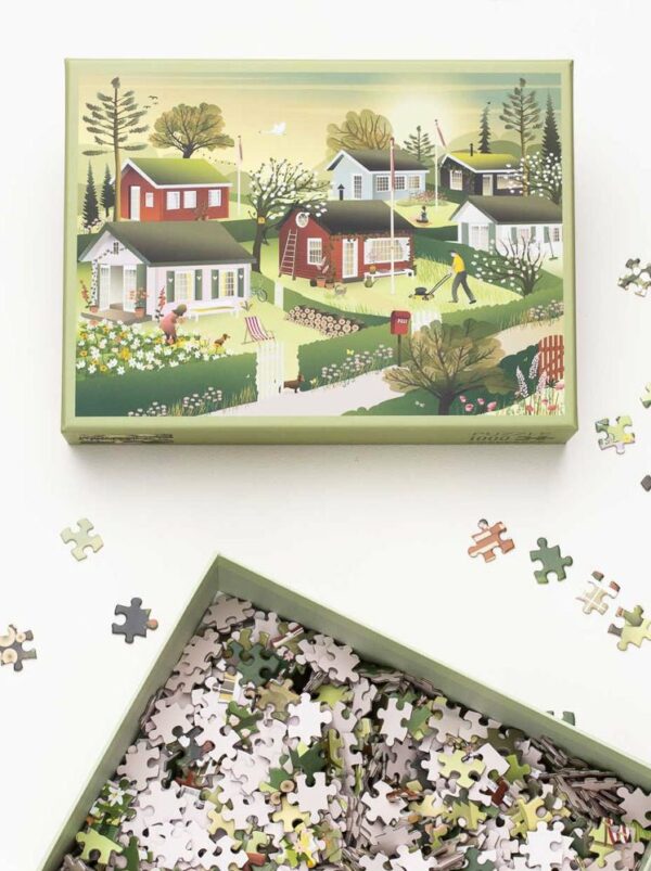 Puzzle Small Houses - Vissevasse - 1000 pièces