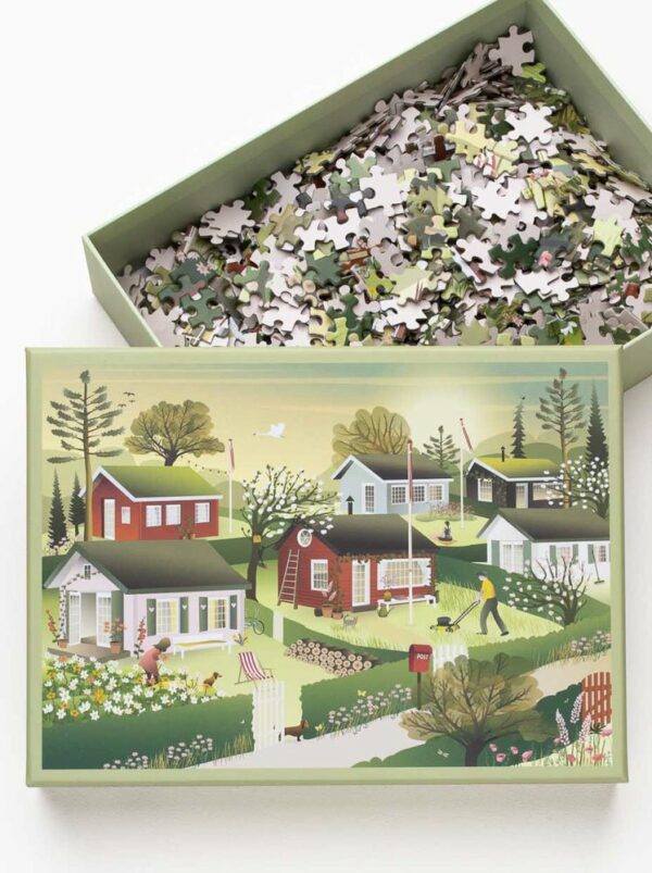 Puzzle Small Houses - Vissevasse - 1000 pièces
