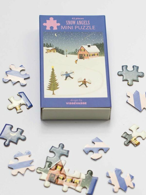 Puzzle Snow Angels - Vissevasse - 42 pièces