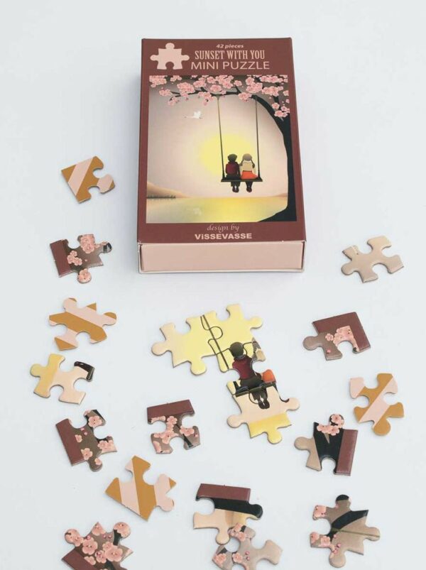Puzzle Sunset With You - Vissevasse - 42 pièces