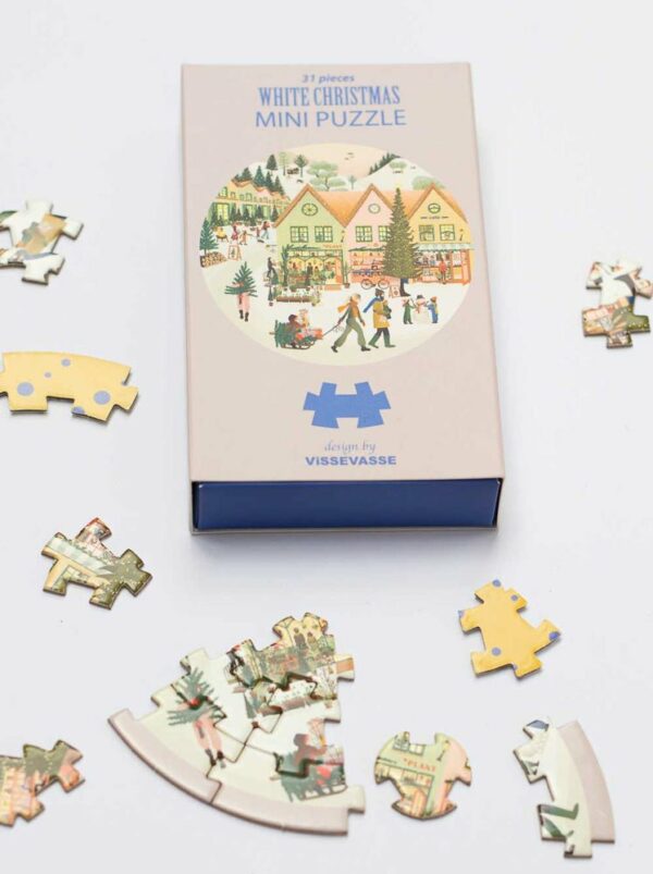 Puzzle White Christmas - Vissevasse - 31 pièces
