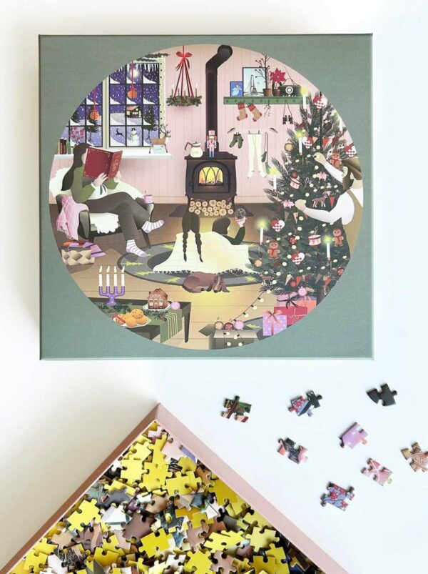 Puzzle Wonderful Christmas Time - Vissevasse - 1000 pièces