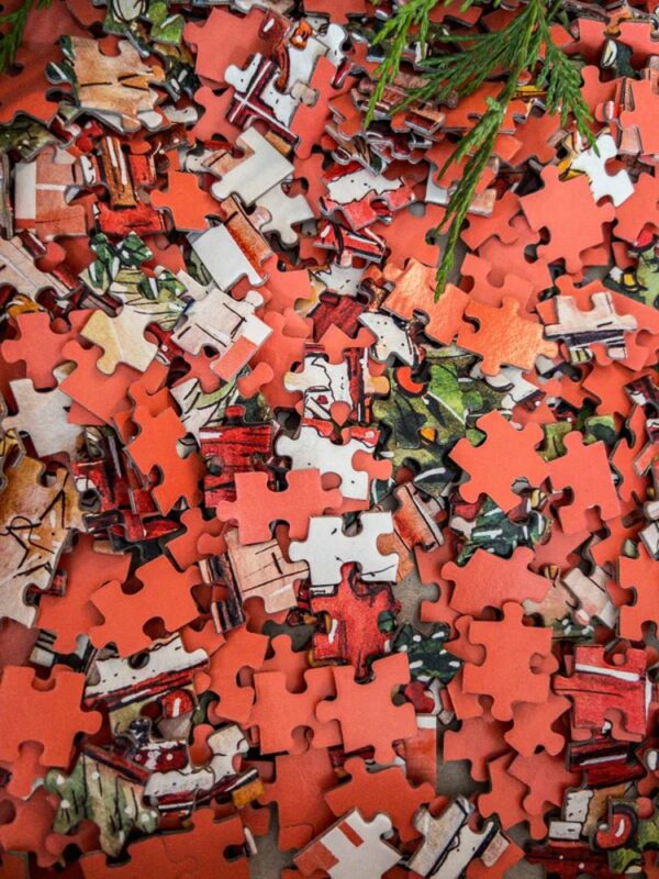 Puzzle Christmas Shop - Caro from Woodland - 500 pièces