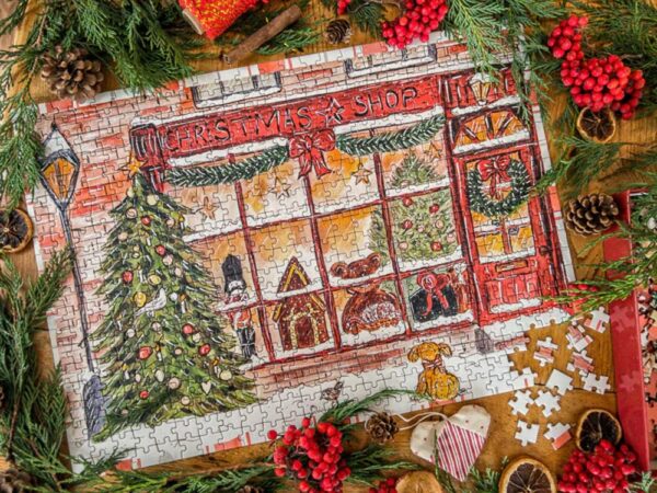 Puzzle Christmas Shop - Caro from Woodland - 500 pièces