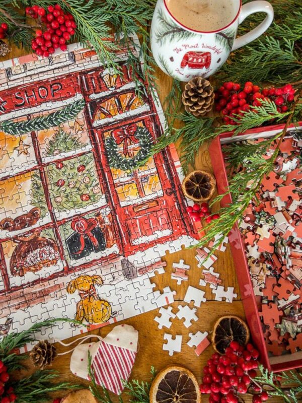 Puzzle Christmas Shop - Caro from Woodland - 500 pièces
