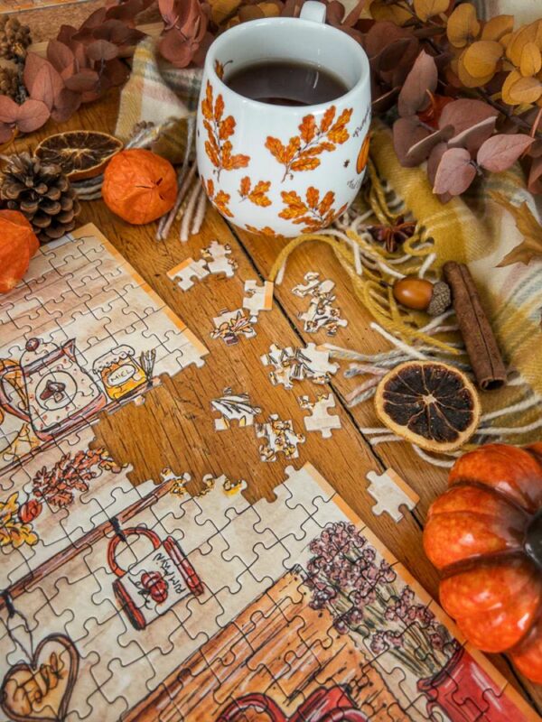 Puzzle Cuisine Cosy - Caro from Woodland - 500 pièces