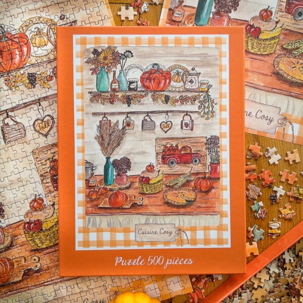 Puzzle Cuisine Cosy - Caro from Woodland - 500 pièces