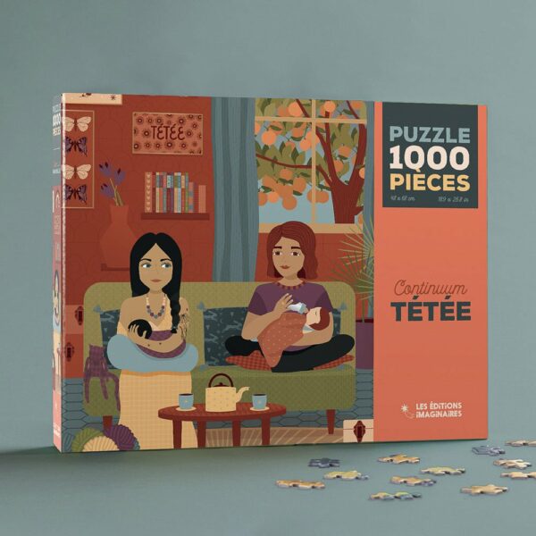 Puzzle Tétée - Les Éditions Imaginaires - 1000 pièces