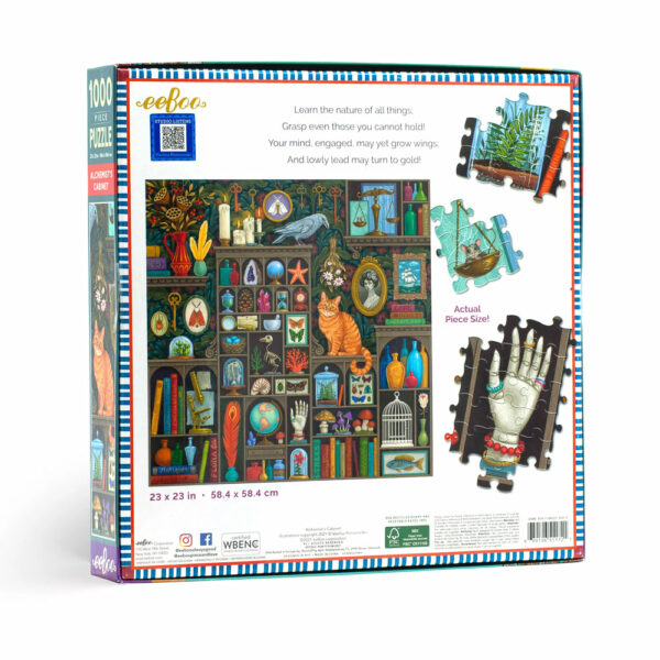 Puzzle Alchemist's Cabinet - eeBoo - 1000 pièces