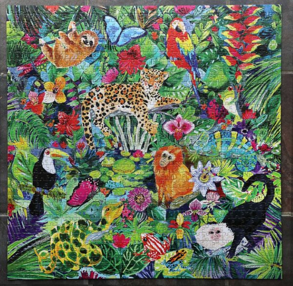 Puzzle Amazon Rainforest - eeBoo - 1000 pièces Puzzle Amazon Rainforest - eeBoo - 1000 pièces
