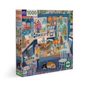 Puzzle Blue Kitchen - eeBoo - 1000 pièces