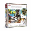 Puzzle Cats in Positano - eeBoo - 1000 pièces