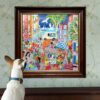 Puzzle Marketplace in France - eeBoo - 1000 pièces