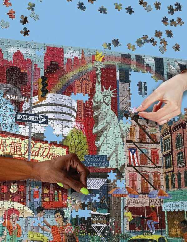 Puzzle New York City Life - eeBoo - 1000 pièces Puzzle New York City Life - eeBoo - 1000 pièces