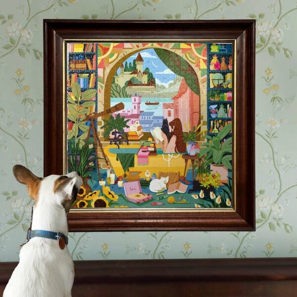 Puzzle Reading & Relaxing - eeBoo - 1000 pièces