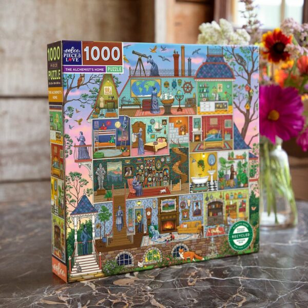 Puzzle The Alchemist's Home - eeBoo - 1000 pièces Puzzle The Alchemist's Home - eeBoo - 1000 pièces