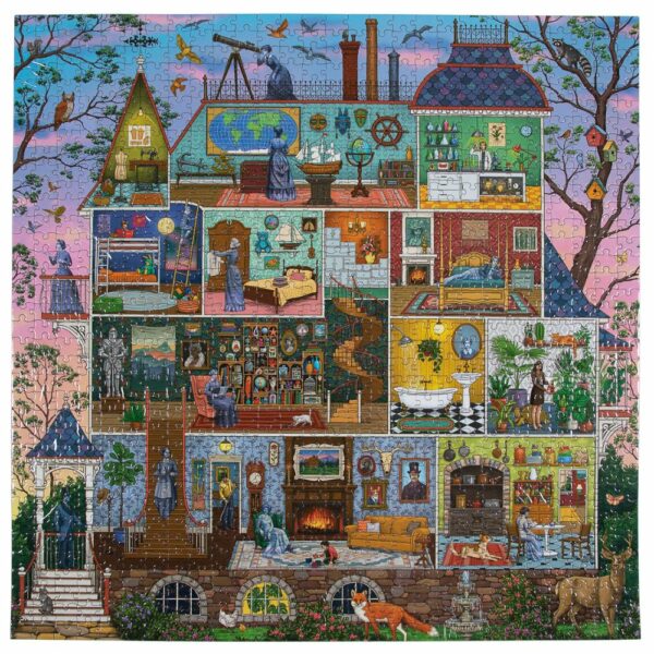 Puzzle The Alchemist's Home - eeBoo - 1000 pièces Puzzle The Alchemist's Home - eeBoo - 1000 pièces